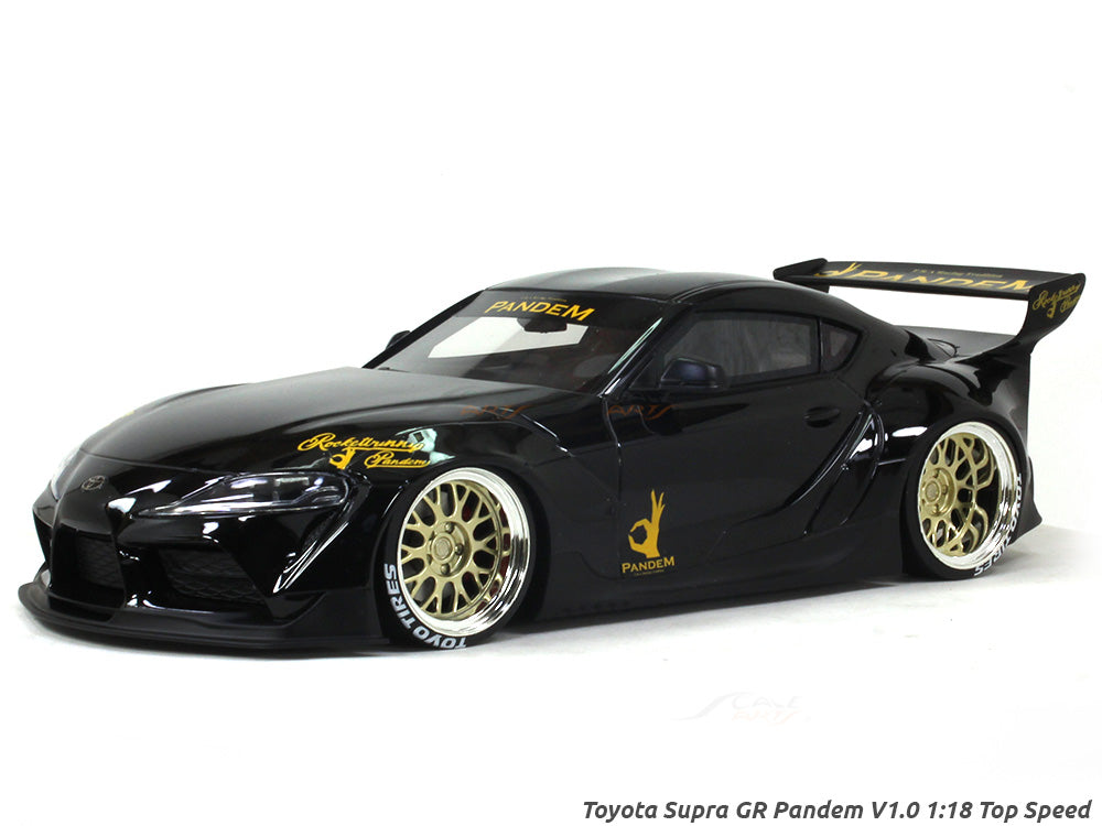 Toyota Supra GR Pandem V1.0 1:18 Top Speed scale model car | Scale