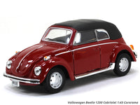 Volkswagen Beetle 1200 Cabriolet softtop 1:43 Cararama diecast Scale Model Car.