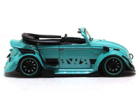 Volkswagen Beetle RWB blue 1:64 diecast scale miniature car.