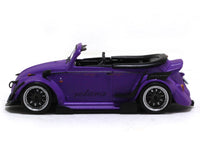 Volkswagen Beetle RWB purple 1:64 diecast scale miniature car.