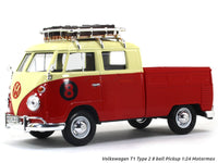 Volkswagen T1 Type 2 8 ball Pickup 1:24 Motormax diecast scale model van.