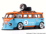 Volkswagen T1 Type 2 Gulf 1:64 League Model diecast scale car