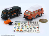 Volkswagen Originals T1 & T3 set 1:64 Majorette scale model car
