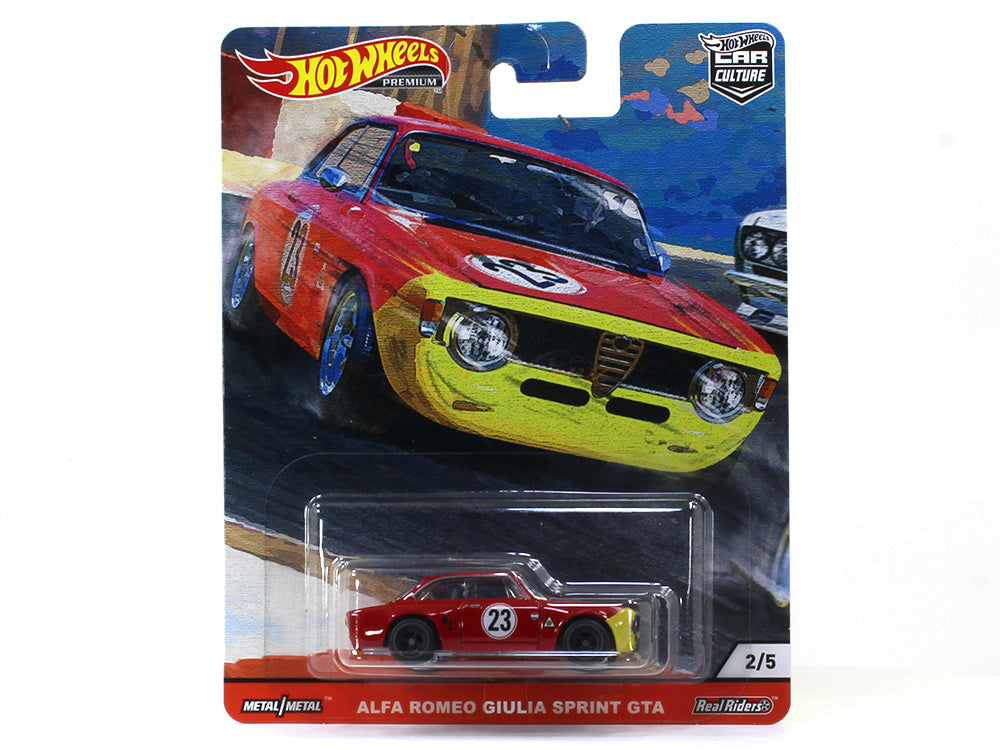 Alfa Romeo Guilia Sprint GTA Car Culture 1:64 Hotwheels premium ...