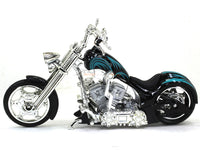 American Chopper black 1:18 Motormax diecast scale model bike.