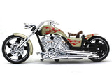 American Chopper brown 1:18 Motormax diecast scale model bike.