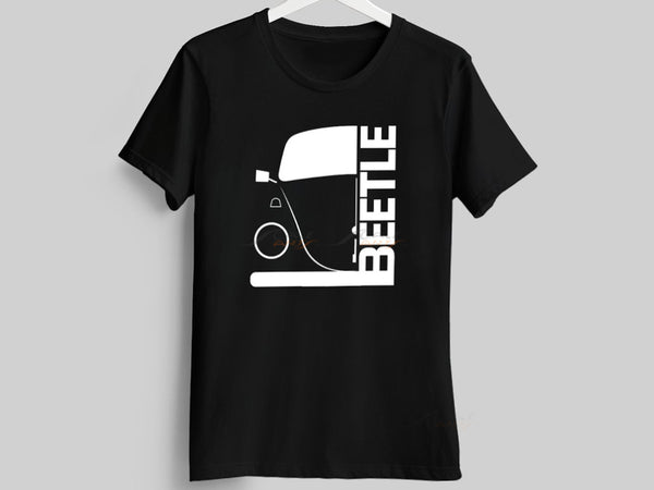 Volkswagen Beetle inspired design black T Shirt