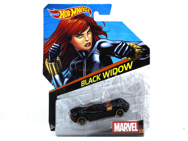 Black Widow 1:64 Hotwheels diecast Scale Model car.