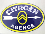 Citroen Service Tin plate collectible signboard.