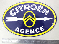 Citroen Service Tin plate collectible signboard.