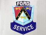 Ford Service Tin plate collectible signboard.