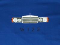 Mercedes-Benz W123 design blue T Shirt