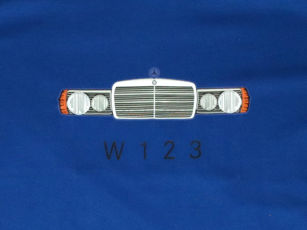 Sweat à Capuche Homme TSP Oldtimer Mercedes W123 - Noir - Taille L - Impression Qualité