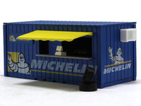 Michelin Tyres container diorama miniature scale model.