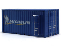 Michelin Tyres container diorama miniature scale model