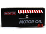 Motul Oil container diorama miniature scale model.
