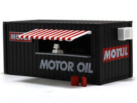 Motul Oil container diorama miniature scale model.
