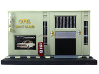 Opel Garage Diorama 1:43 diecast Scale Model.