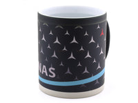 Petronas inspired design color changing coffee mug