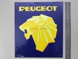 Peugeot Service Tin plate collectible signboard.