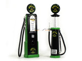Polly Gasoline Service Gas Pump set 1:18 Road Signature Yatming diecast model.
