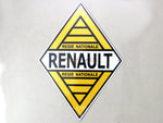 Renault Service Tin plate collectible signboard.