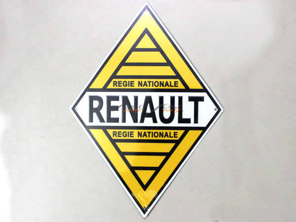 Renault Service Tin plate collectible signboard.
