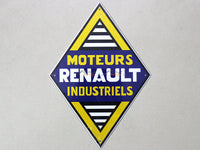 Renault Service 2 Tin plate collectible signboard.