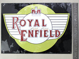 Royal Enfield Tin plate collectible signboard.