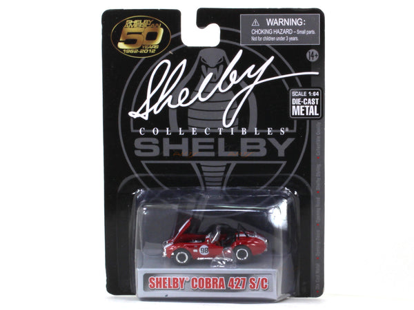 Shelby Cobra 427 SC 1:64 Shelby Collectibles collectible scale model car.