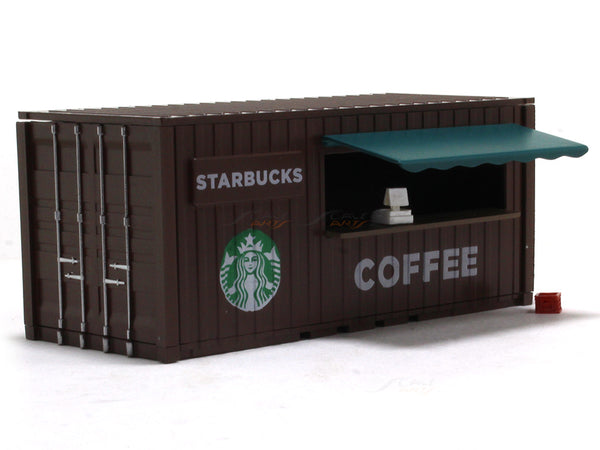 Starbucks Coffee container diorama miniature scale model.