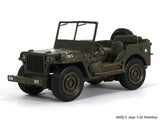 Willys Jeep 1:32 NewRay diecast scale model car.